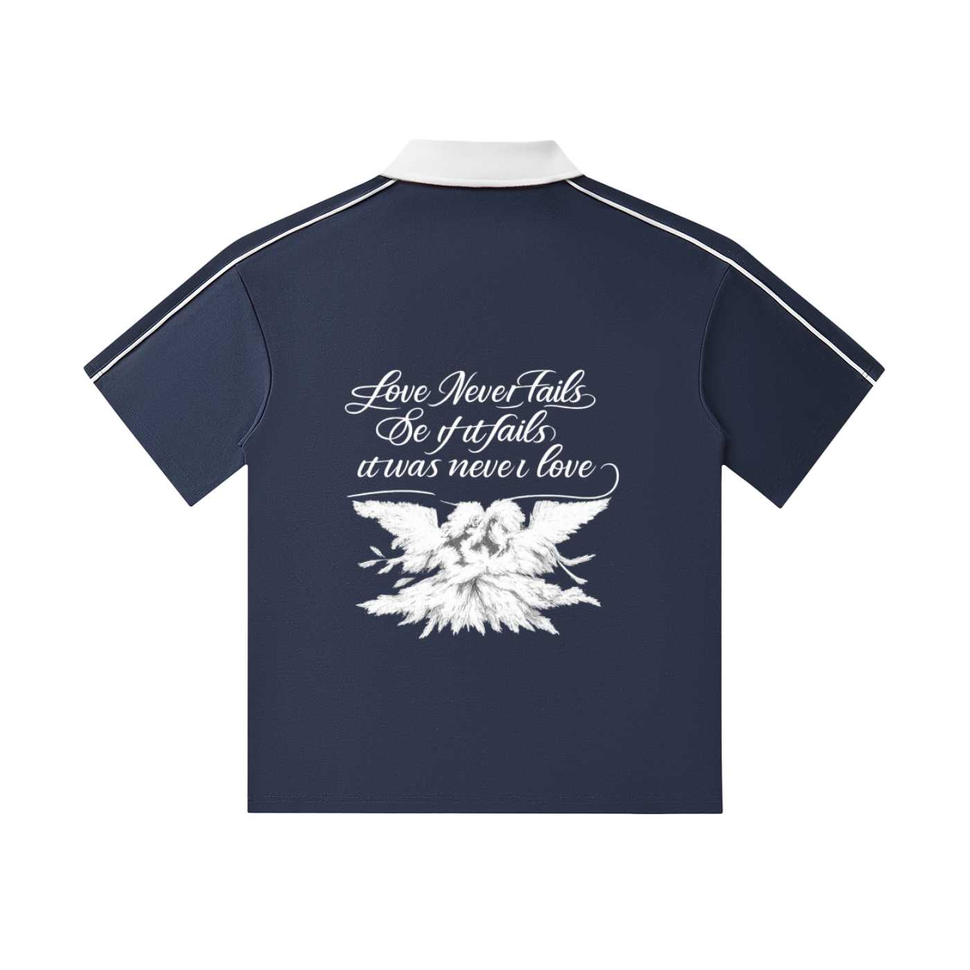 Love Never Fails Polo Tee