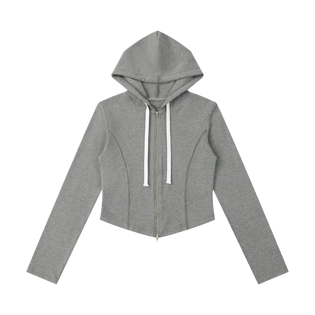 Property Of Real Love Hooded Cropped Define Jacket