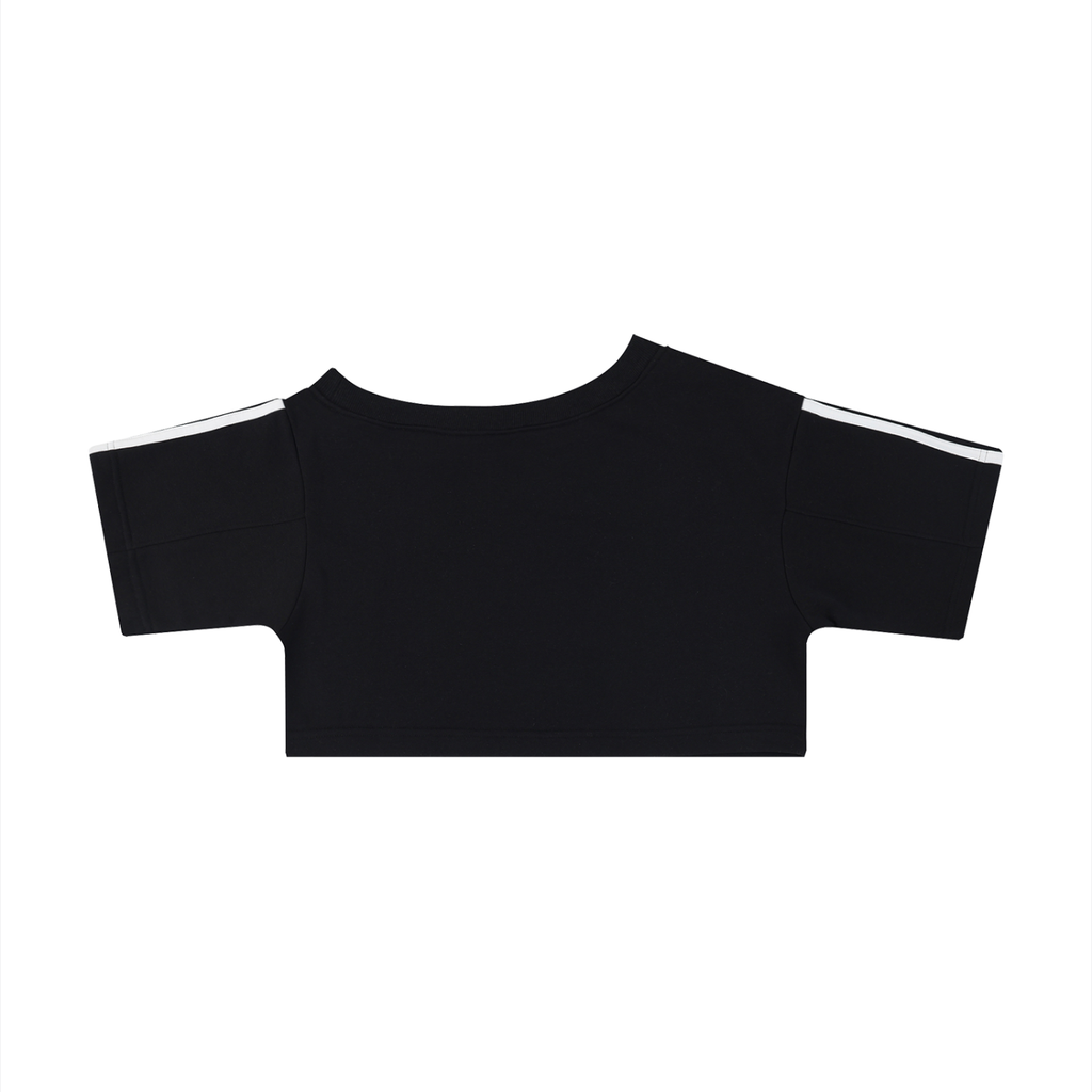 Lovers Tears Off-the-Shoulder Cropped Tee