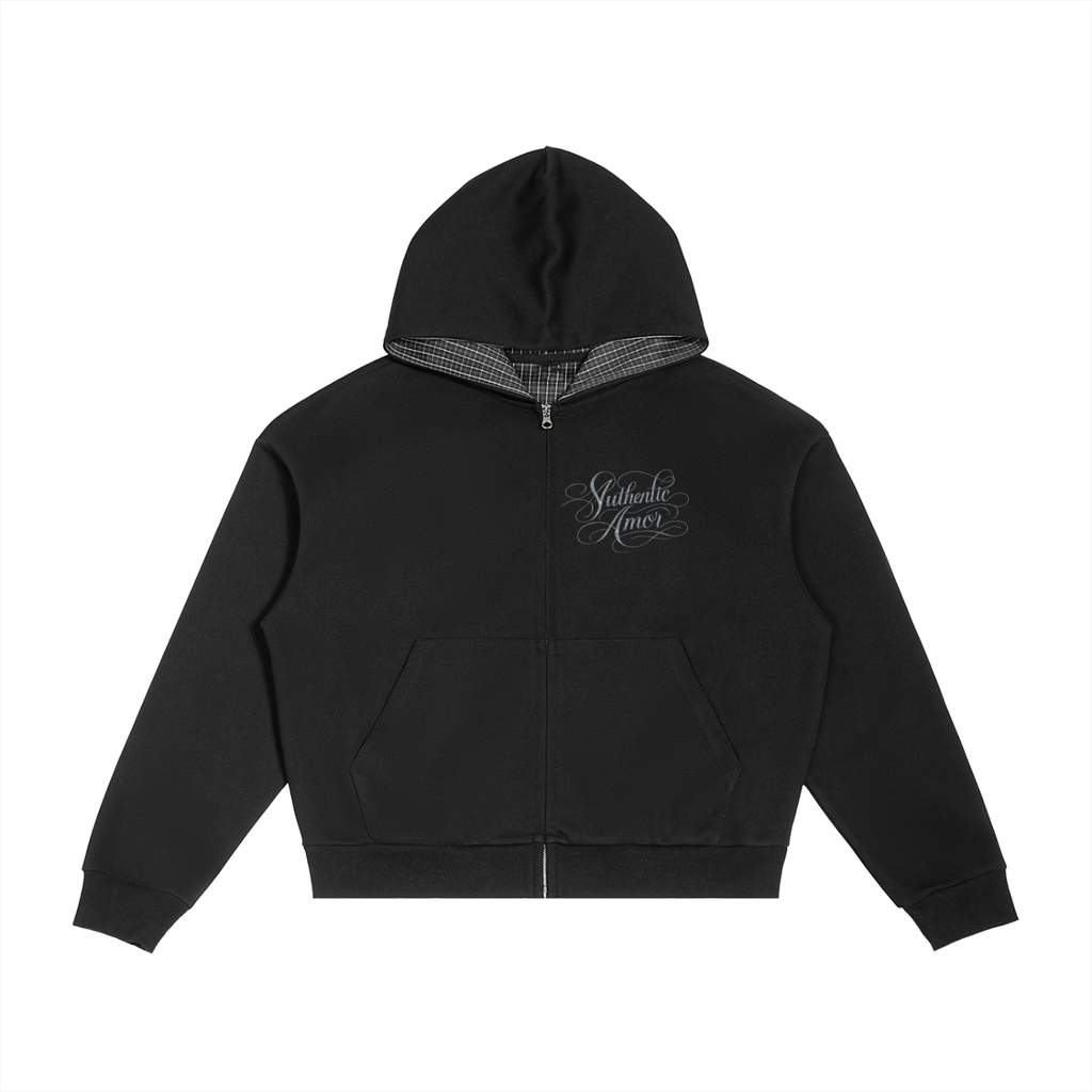 Authentic Amor Rhythm Zip Up Hoodie