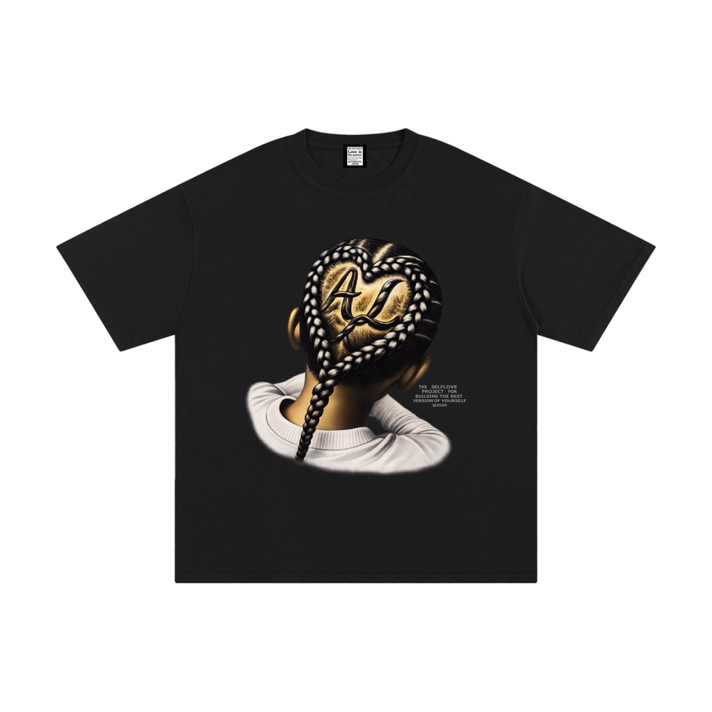 Authentic Amor "AL" Love Braids Tee