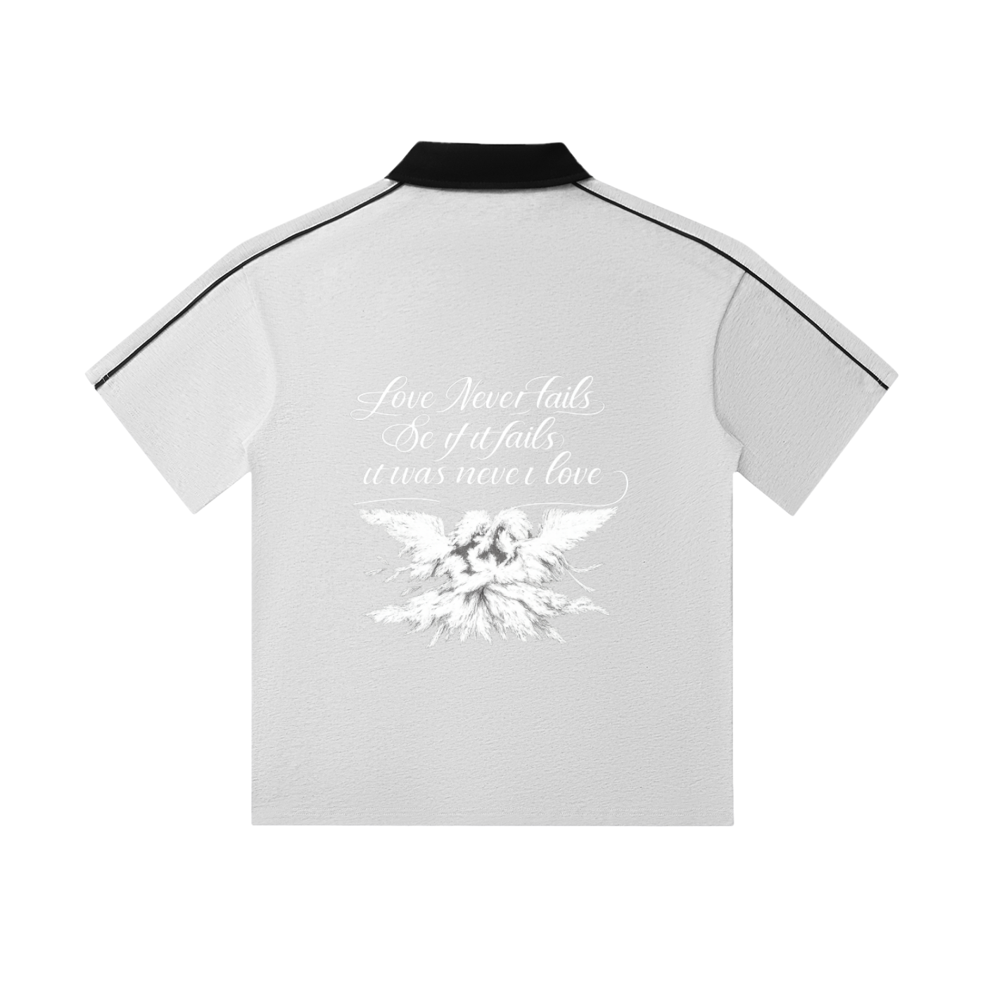 Love Never Fails Polo Tee