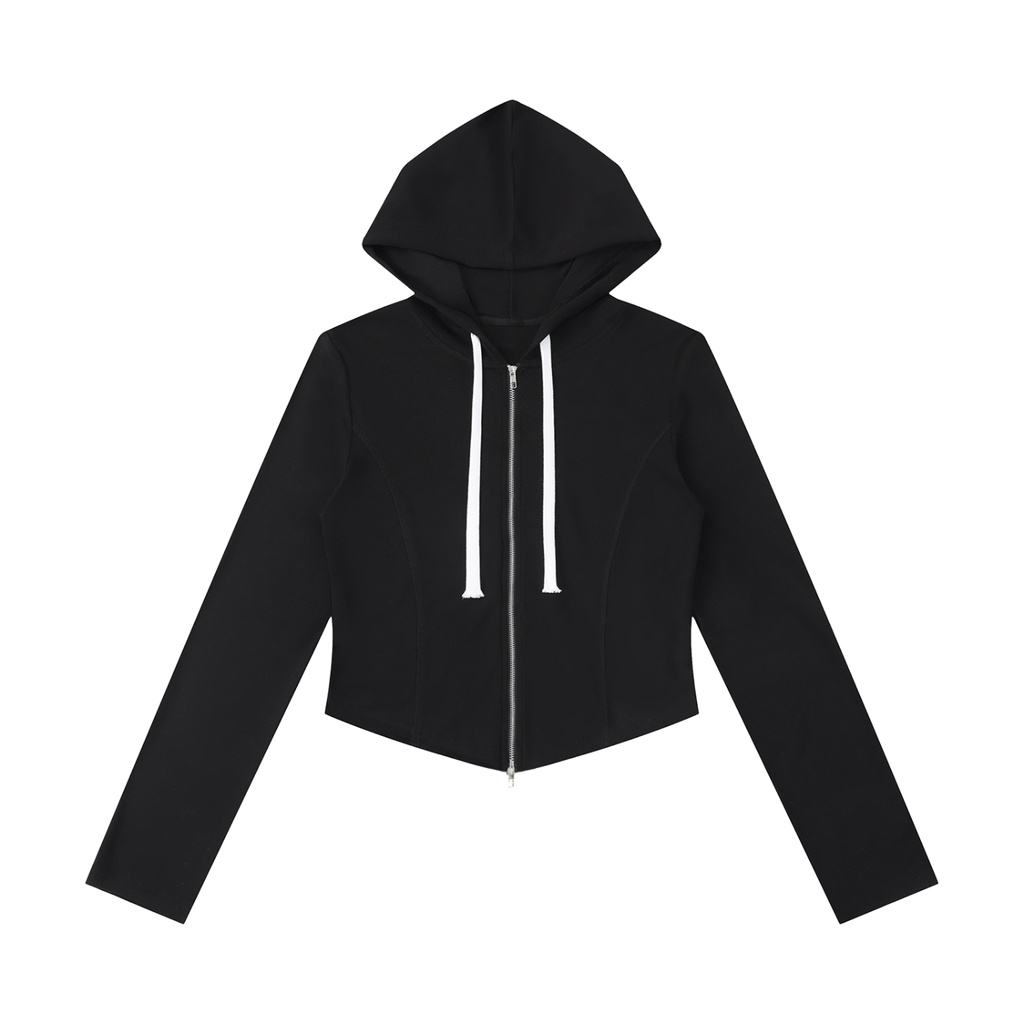 Property Of Real Love Hooded Cropped Define Jacket