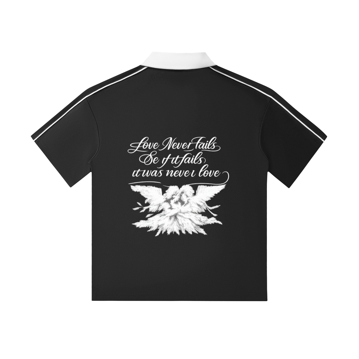 Love Never Fails Polo Tee